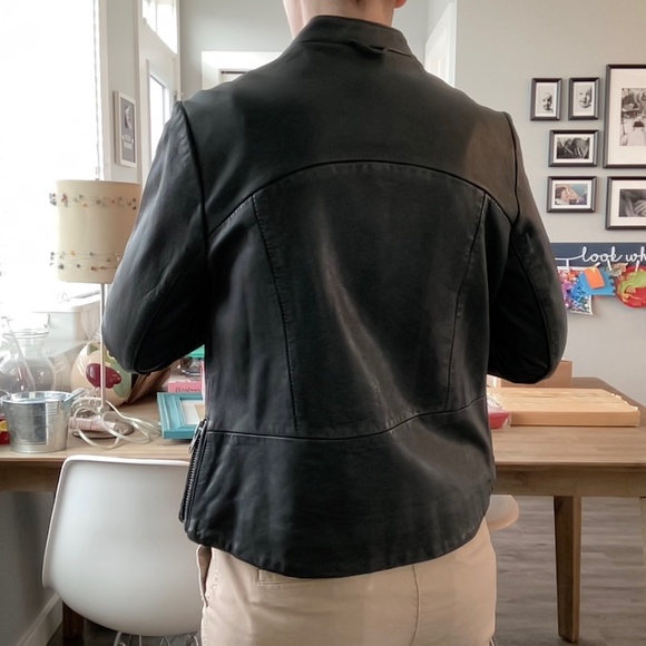 Free People Leather Jacket - Picture 11 of 16